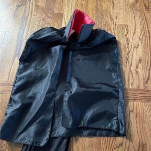 Kids Dracula Black and Red Cape